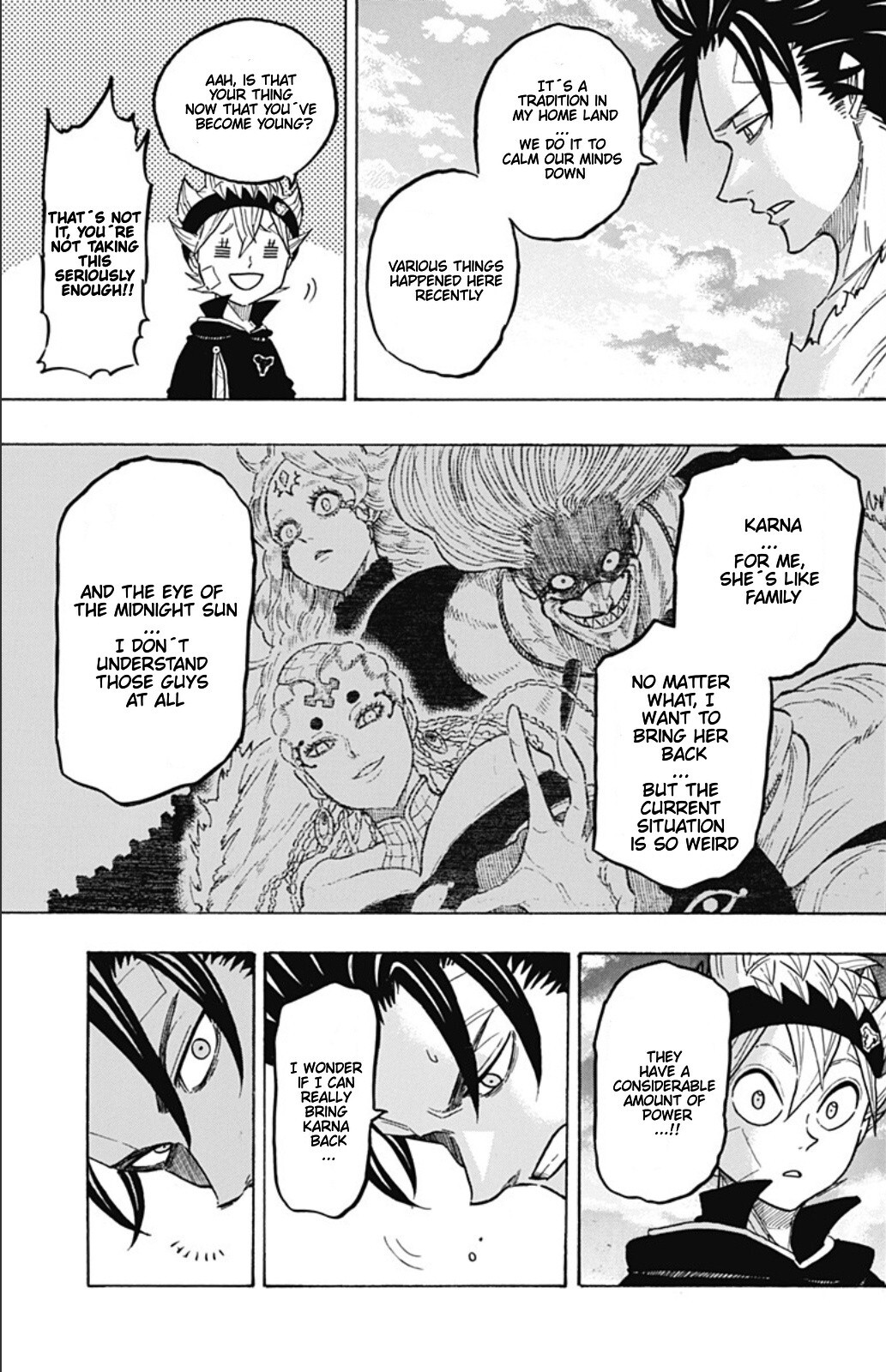Read Black Clover Side Story- Quartet Knights Manga Online