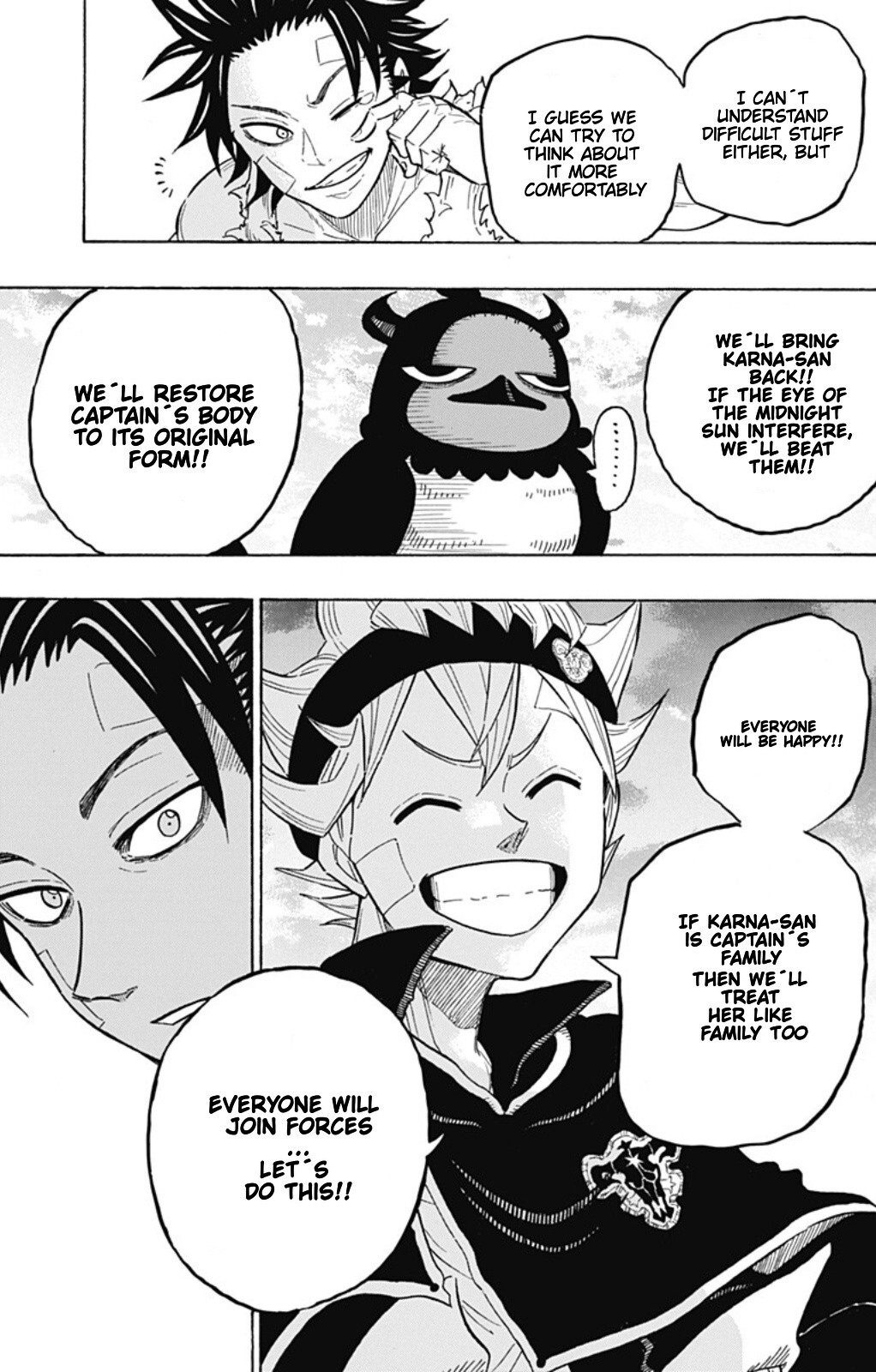 Read Black Clover Side Story- Quartet Knights Manga Online