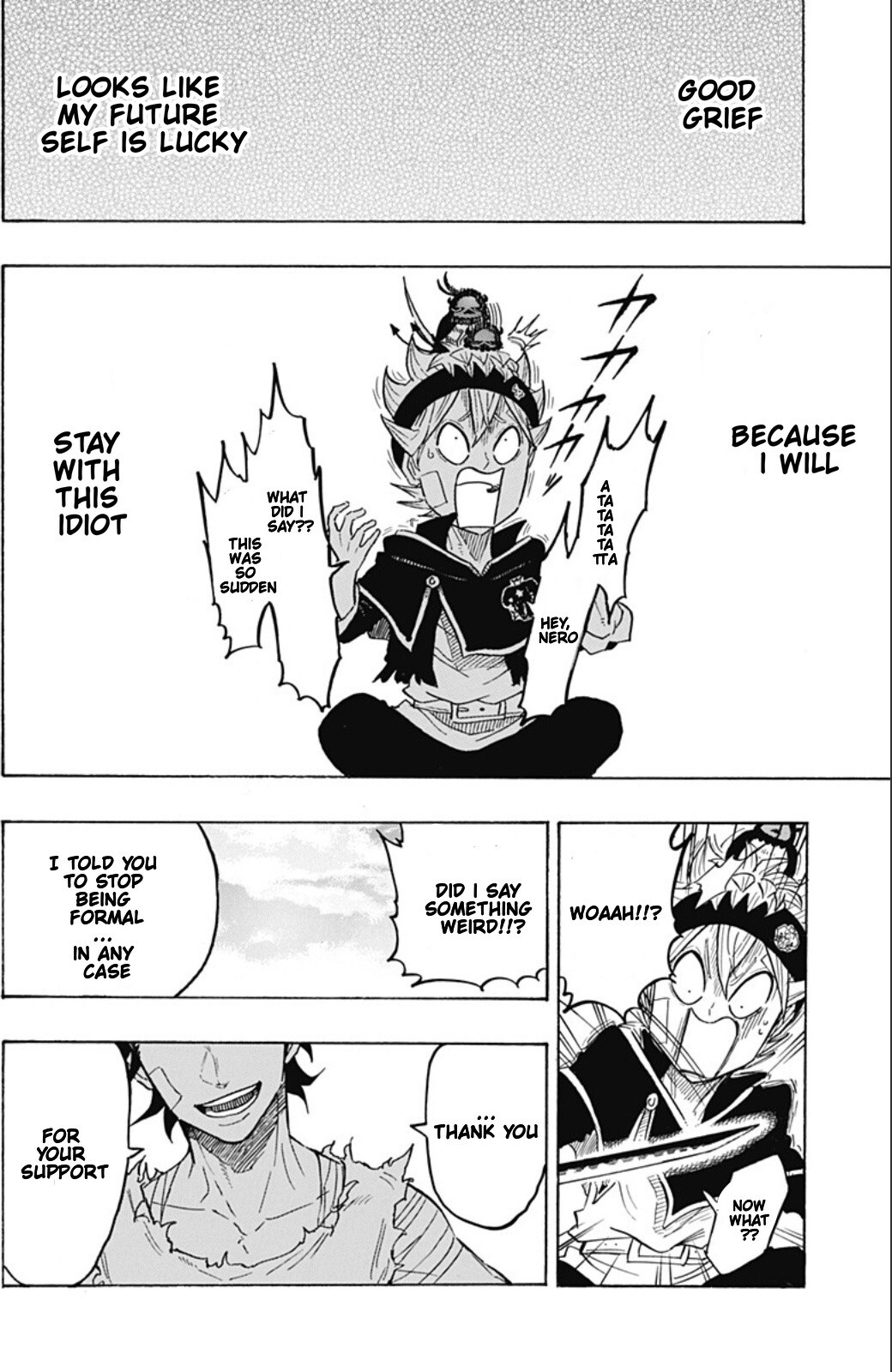 Read Black Clover Side Story- Quartet Knights Manga Online