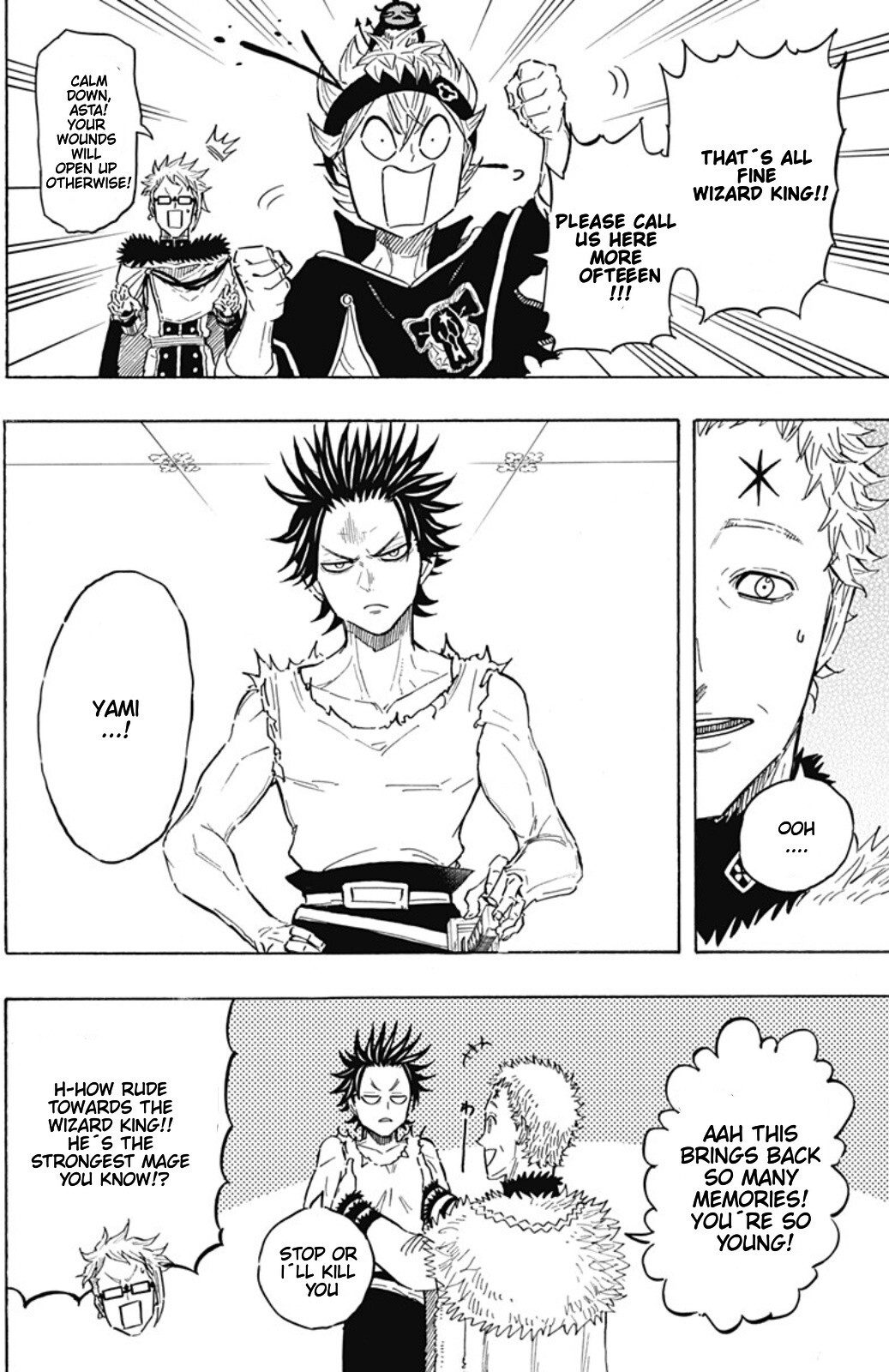 Read Black Clover Side Story- Quartet Knights Manga Online