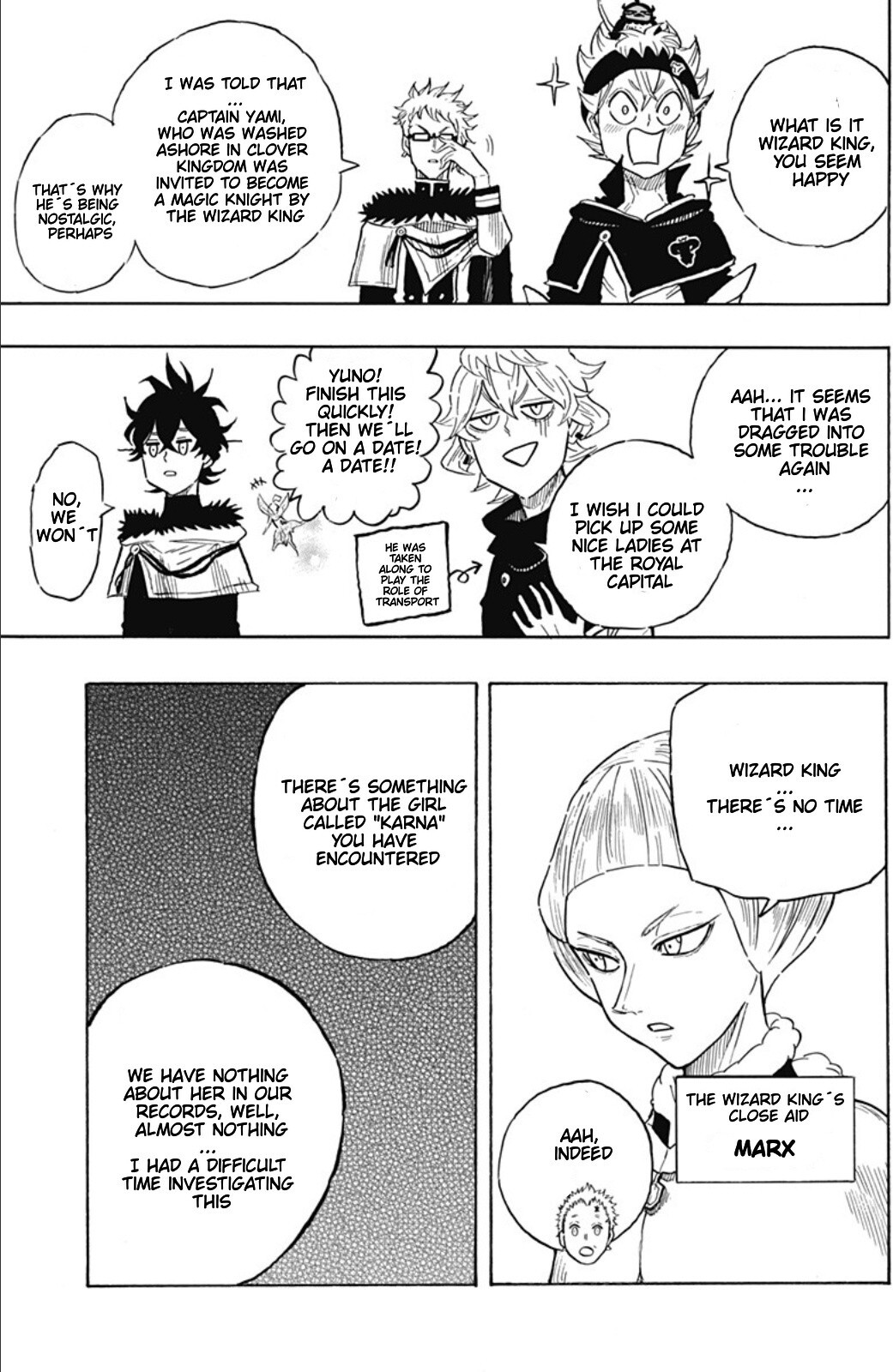 Read Black Clover Side Story- Quartet Knights Manga Online
