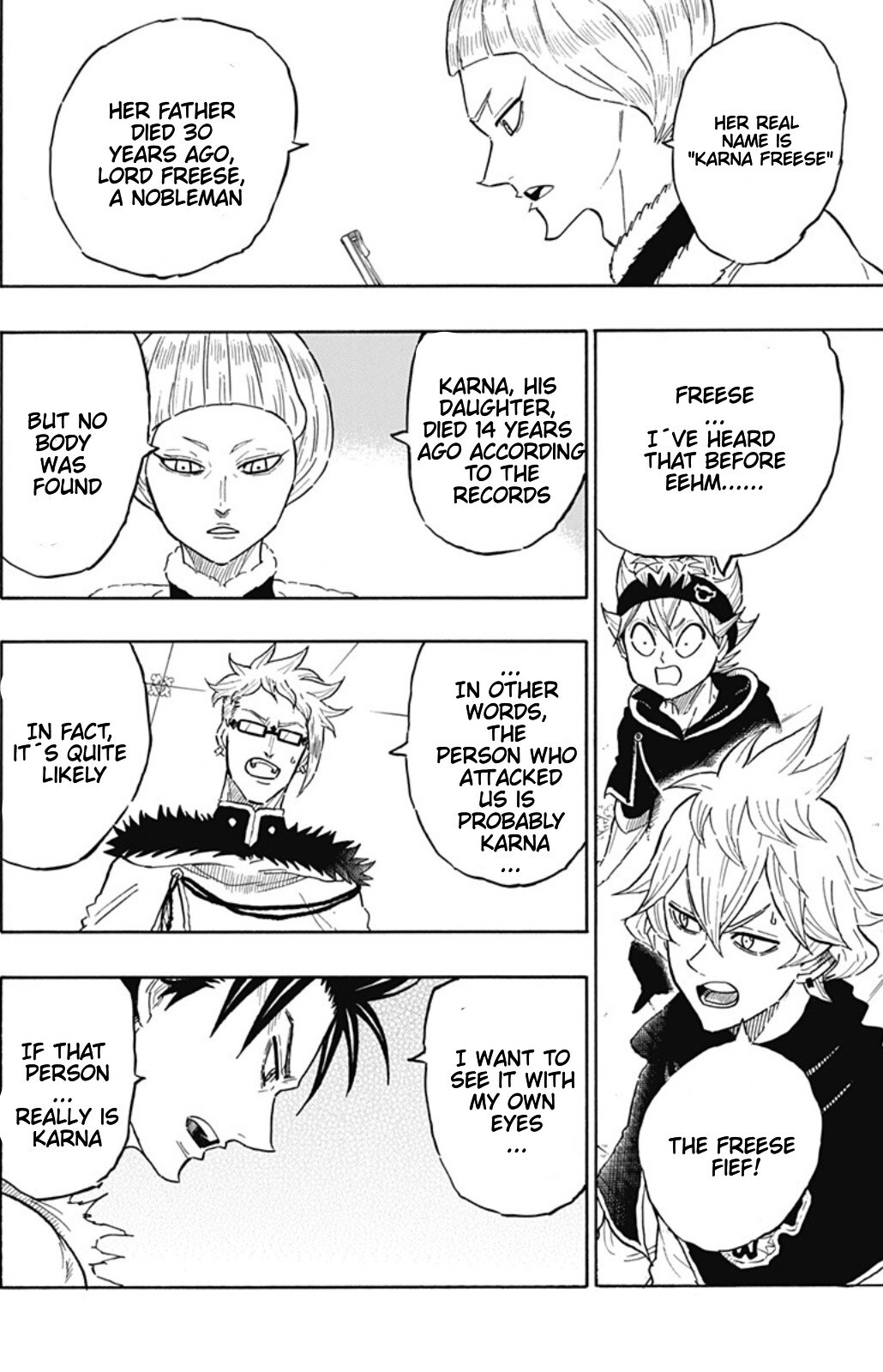 Read Black Clover Side Story- Quartet Knights Manga Online