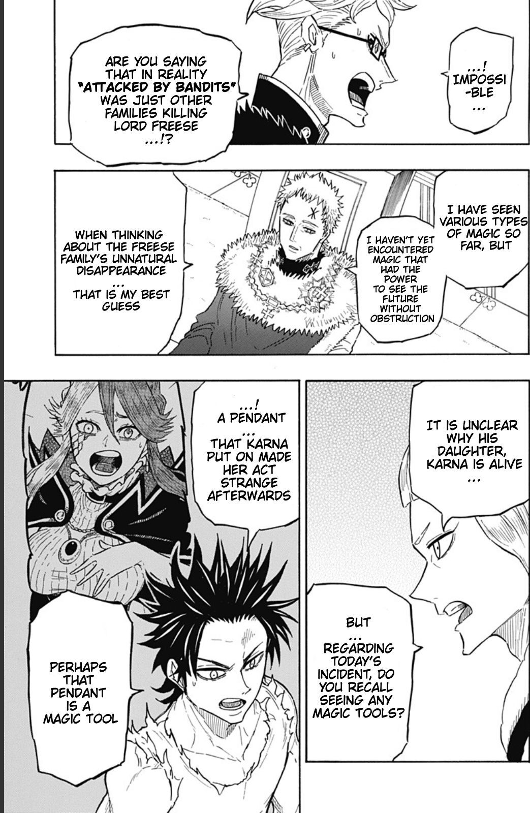 Read Black Clover Side Story- Quartet Knights Manga Online