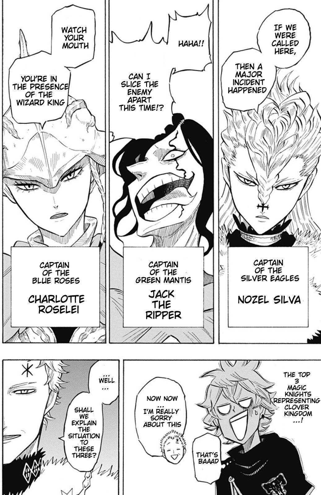 Read Black Clover Side Story- Quartet Knights Manga Online