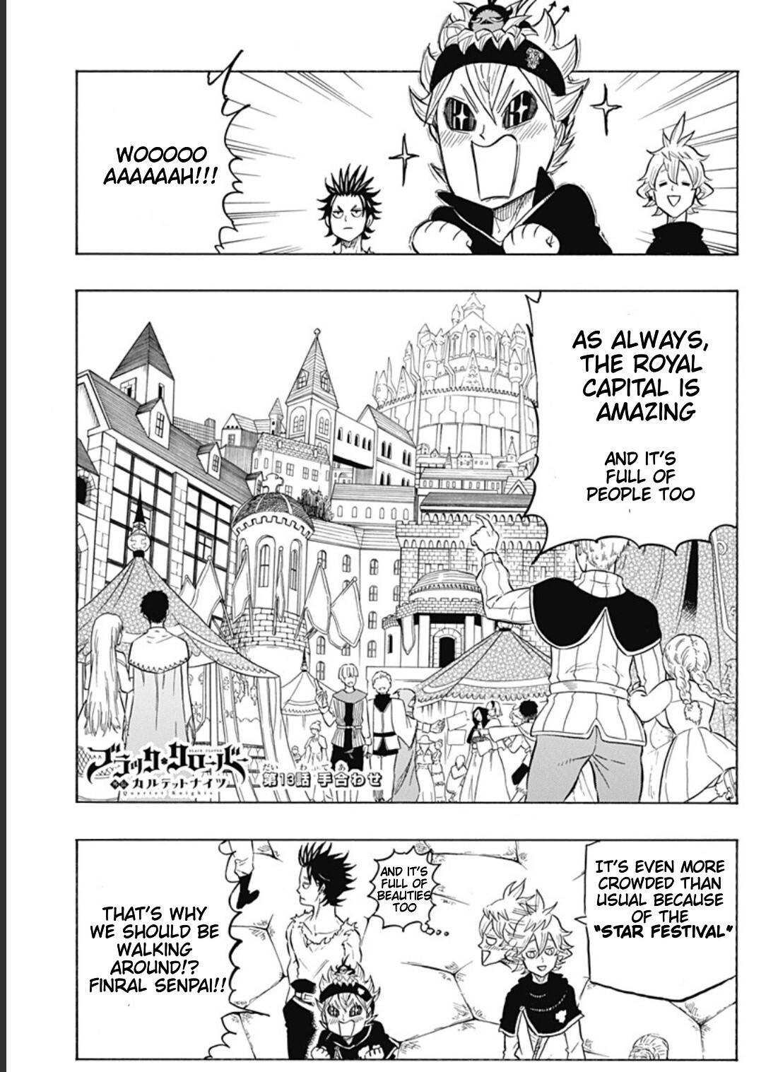 Read Black Clover Side Story- Quartet Knights Manga Online