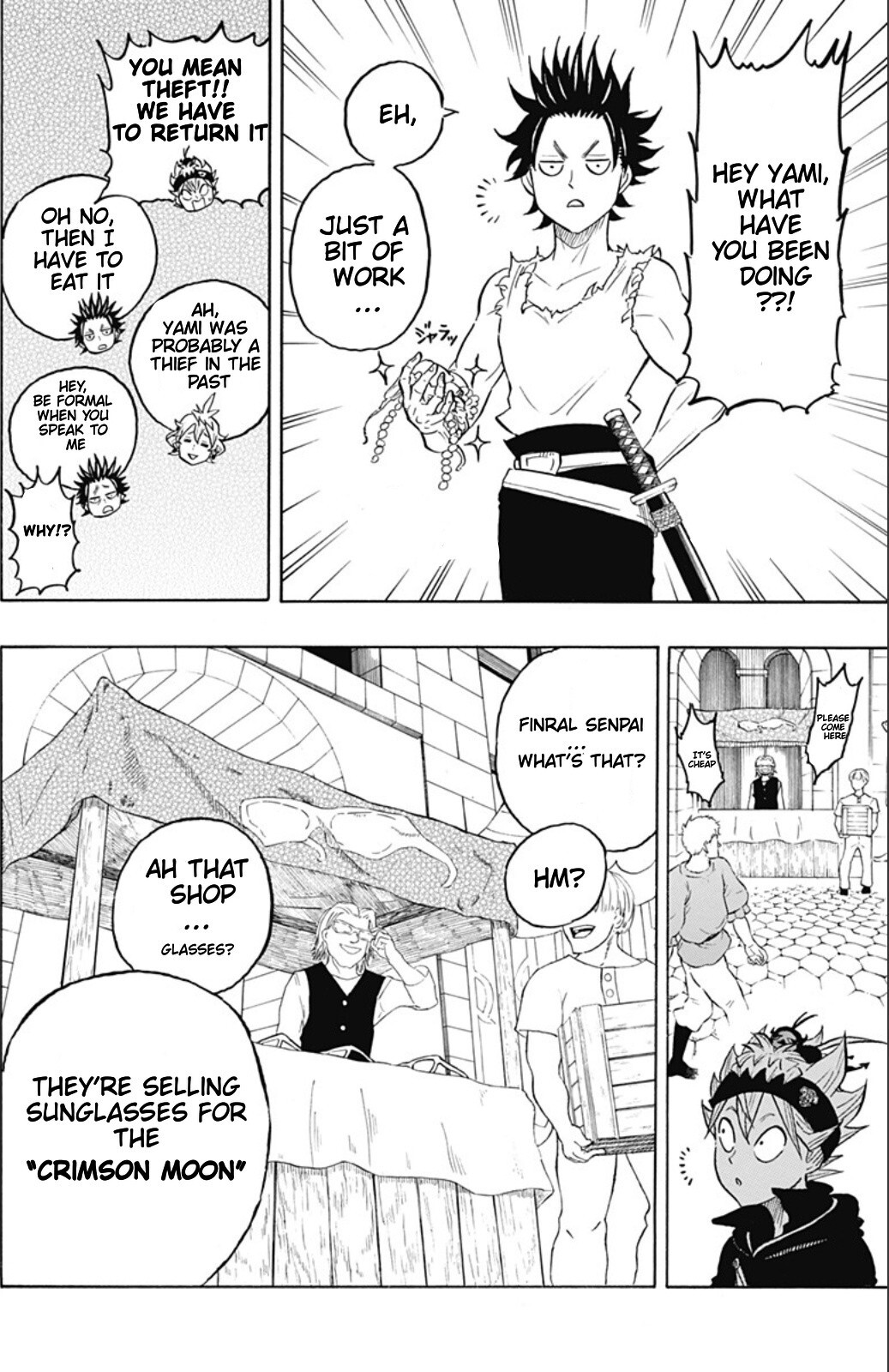 Read Black Clover Side Story- Quartet Knights Manga Online
