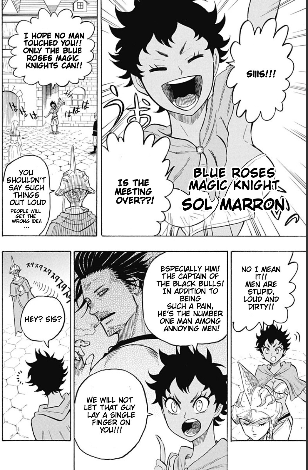 Read Black Clover Side Story- Quartet Knights Manga Online