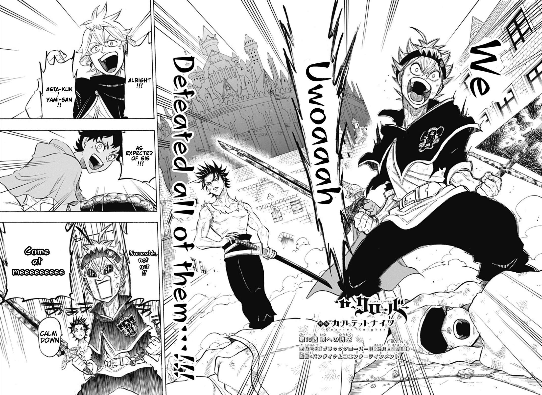 Read Black Clover Side Story- Quartet Knights Manga Online