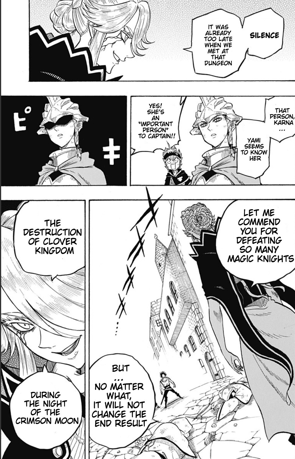 Read Black Clover Side Story- Quartet Knights Manga Online