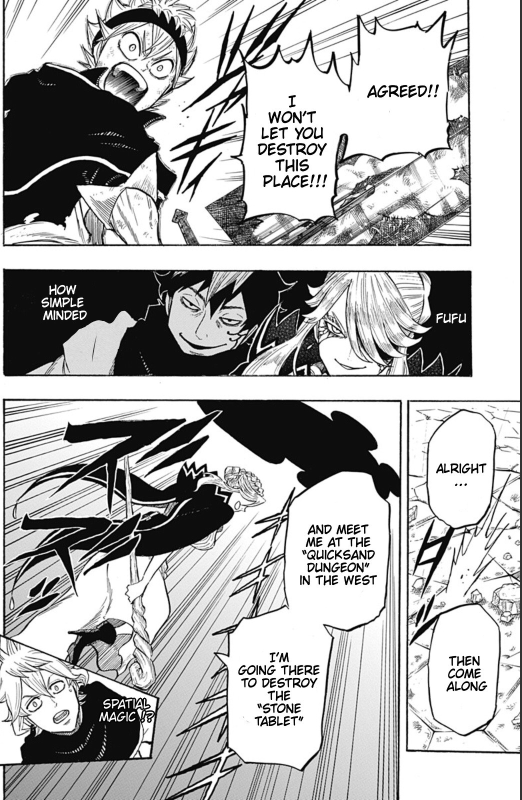 Read Black Clover Side Story- Quartet Knights Manga Online
