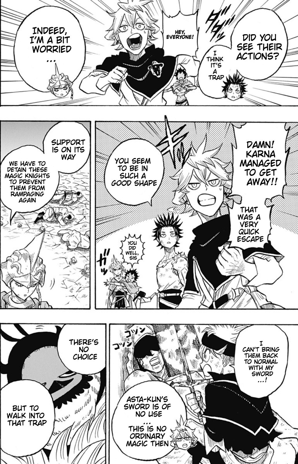 Read Black Clover Side Story- Quartet Knights Manga Online
