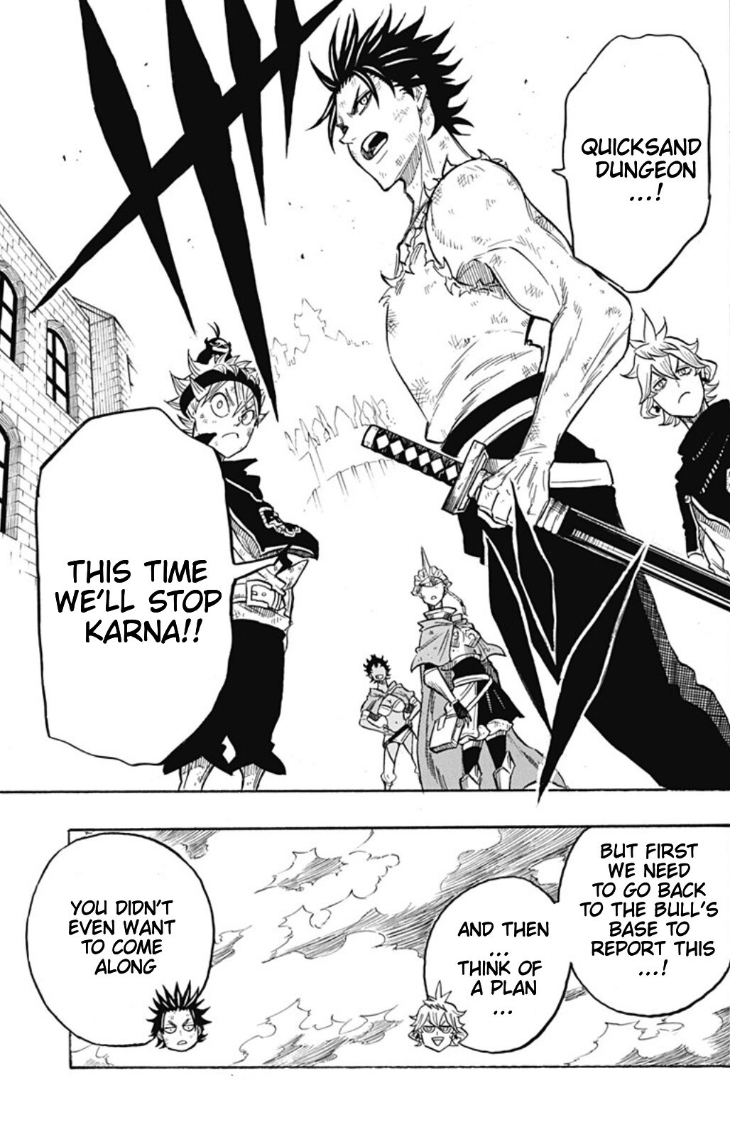 Read Black Clover Side Story- Quartet Knights Manga Online