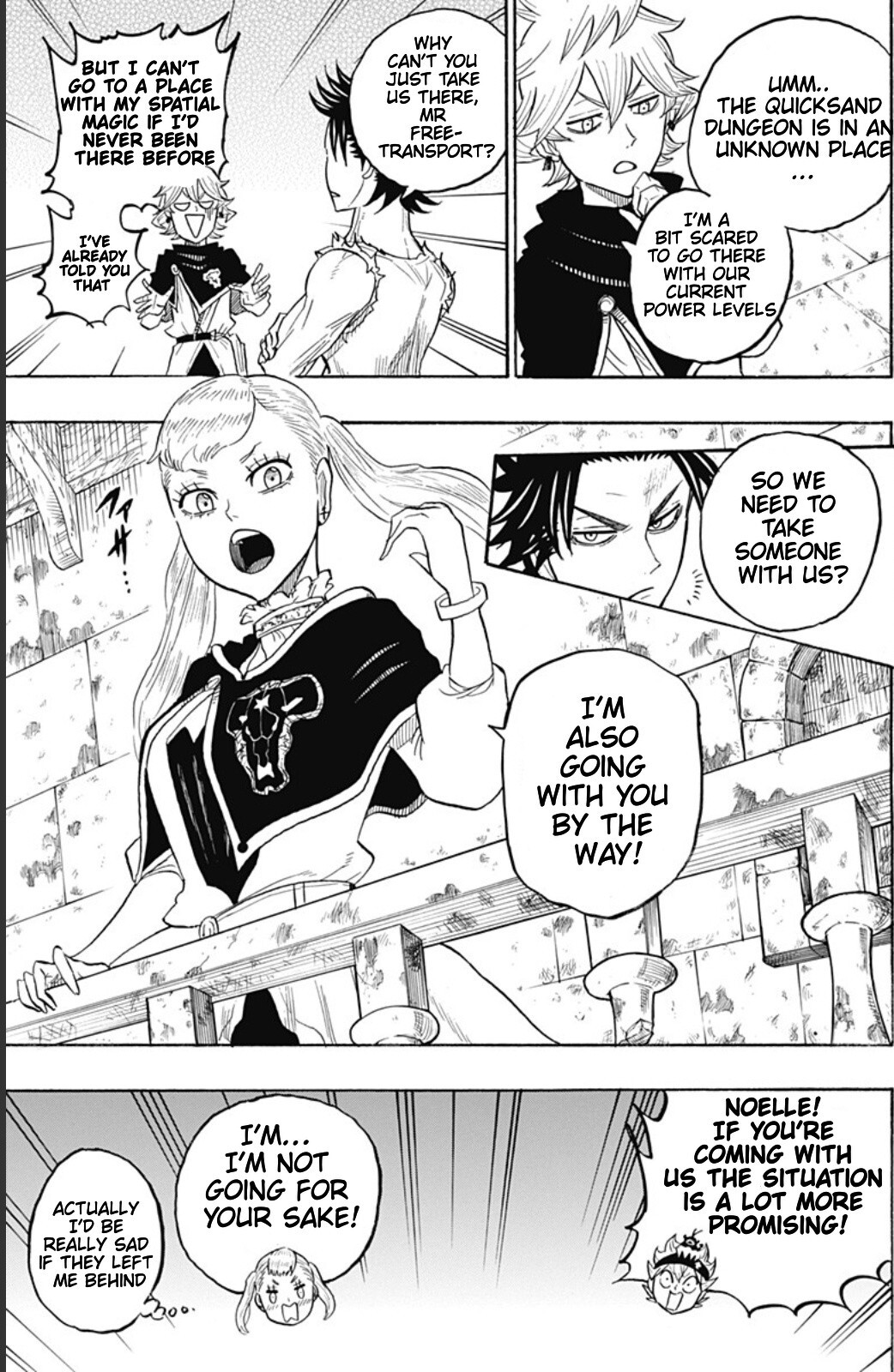Read Black Clover Side Story- Quartet Knights Manga Online