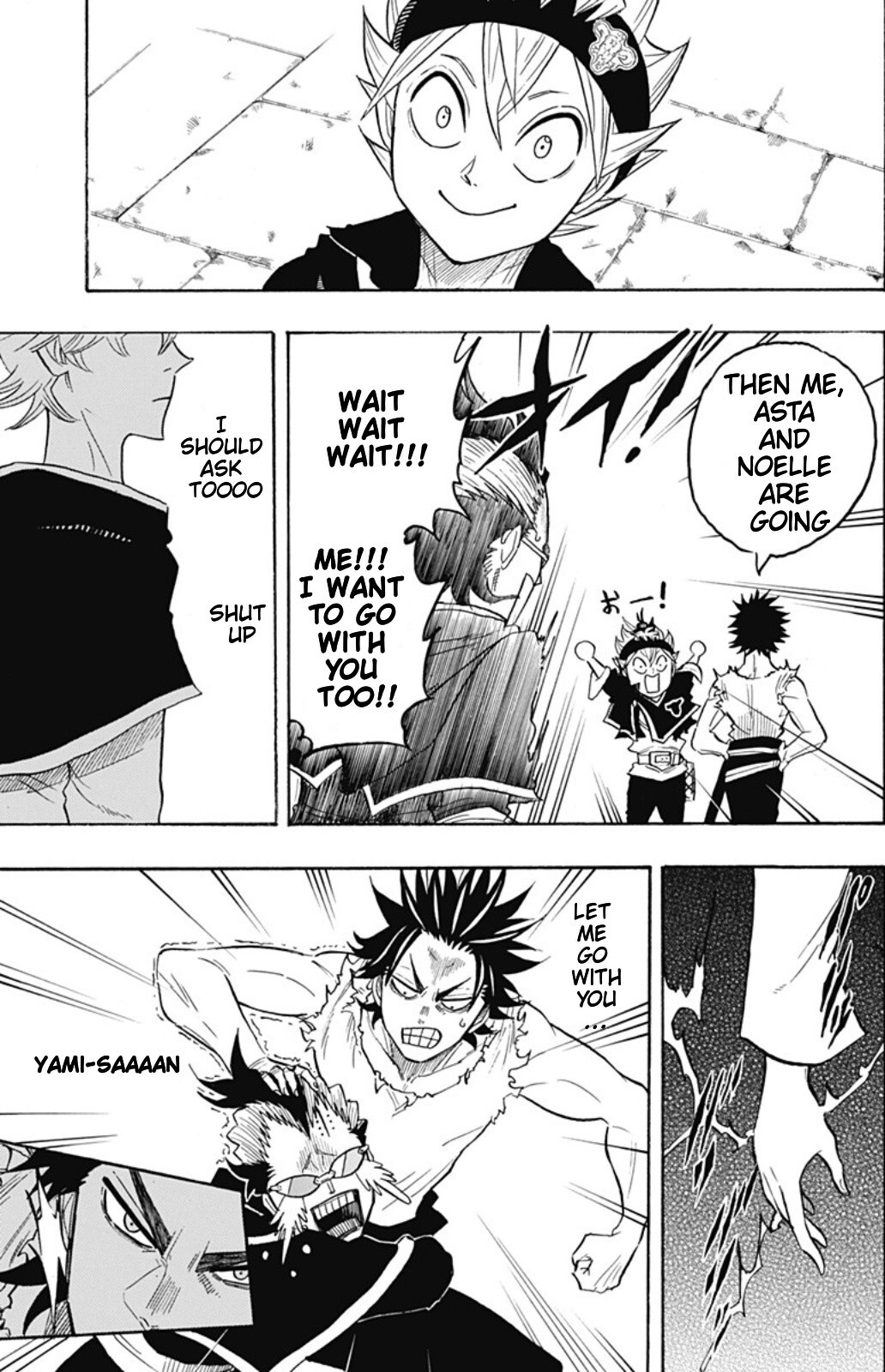 Read Black Clover Side Story- Quartet Knights Manga Online