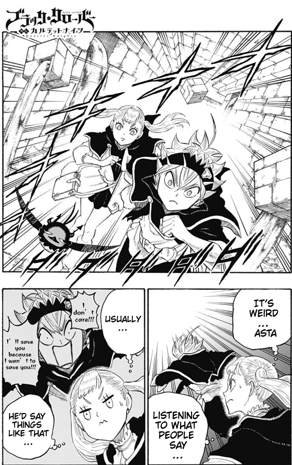 Read Black Clover Side Story- Quartet Knights Manga Online