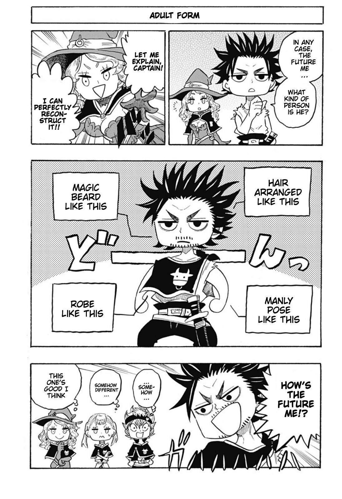 Read Black Clover Side Story- Quartet Knights Manga Online