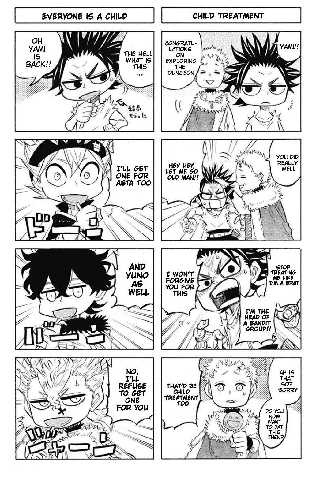 Read Black Clover Side Story- Quartet Knights Manga Online
