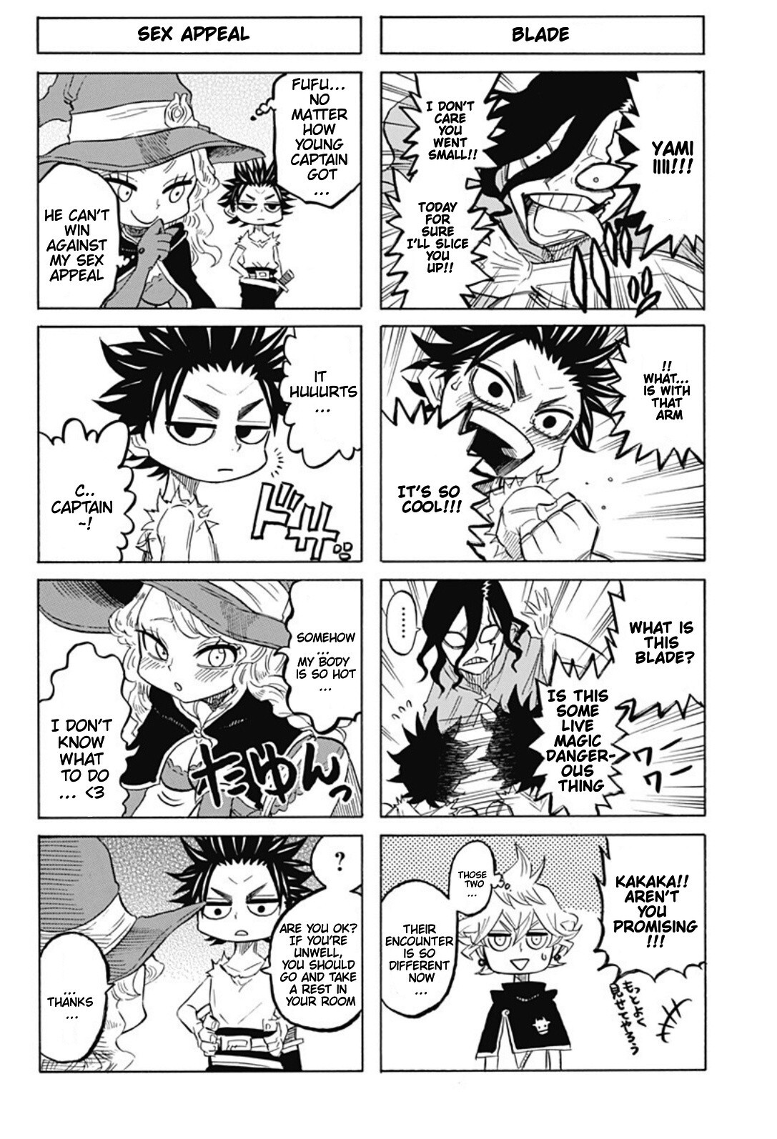 Read Black Clover Side Story- Quartet Knights Manga Online