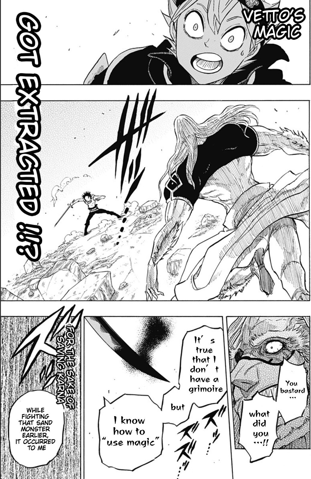 Read Black Clover Side Story- Quartet Knights Manga Online