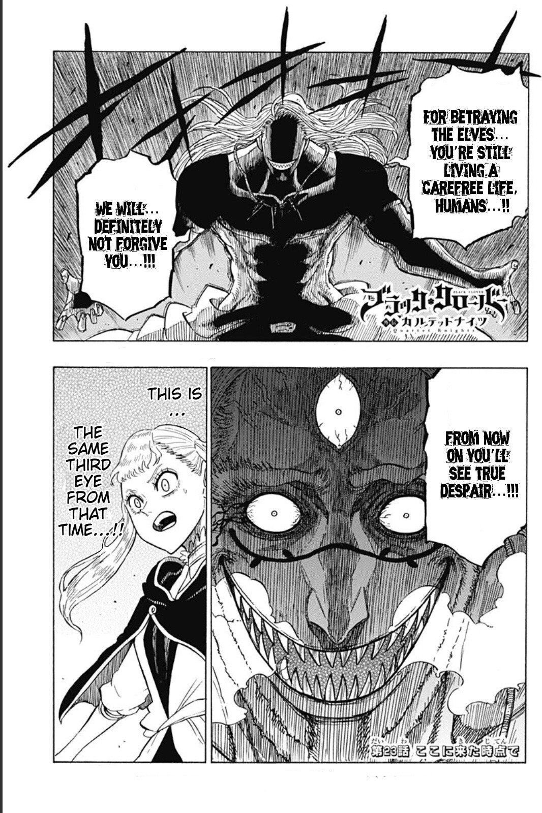 Read Black Clover Side Story- Quartet Knights Manga Online