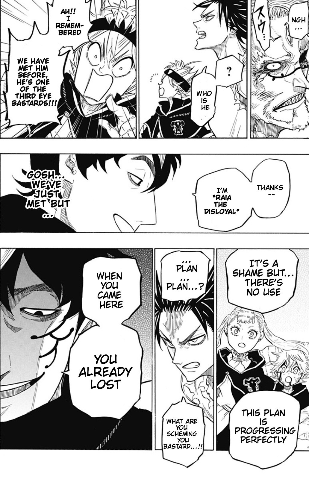 Read Black Clover Side Story- Quartet Knights Manga Online