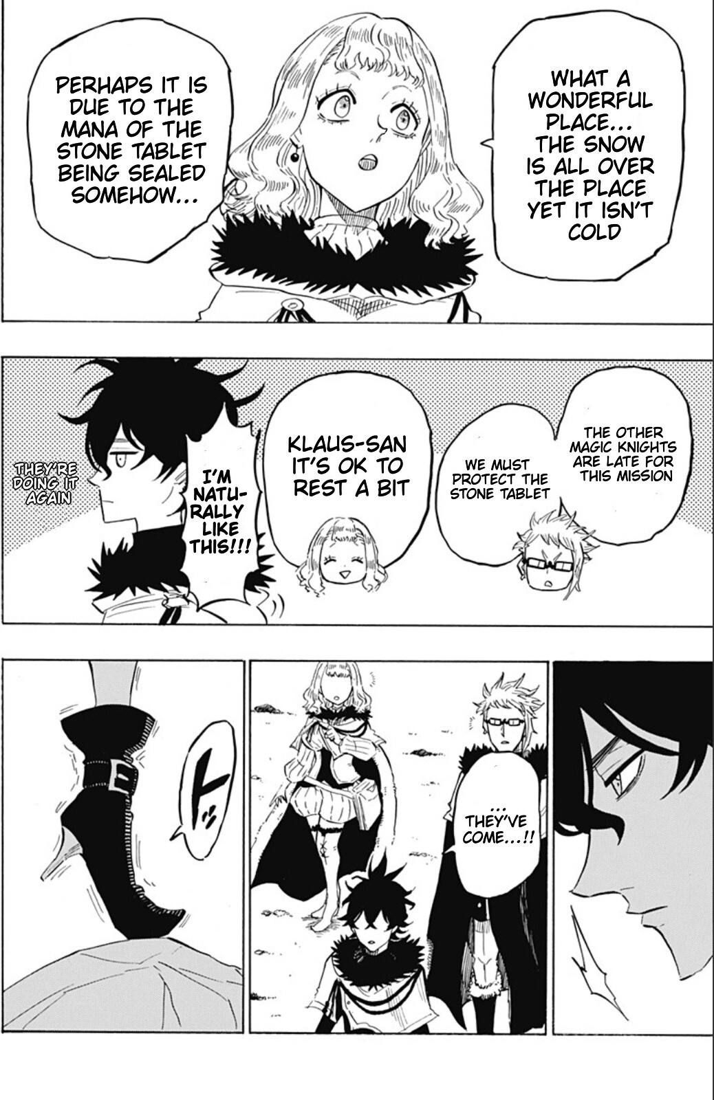 Read Black Clover Side Story- Quartet Knights Manga Online