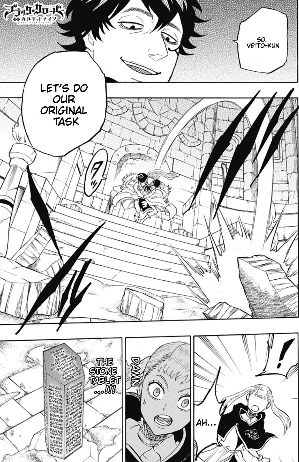 Read Black Clover Side Story- Quartet Knights Manga Online
