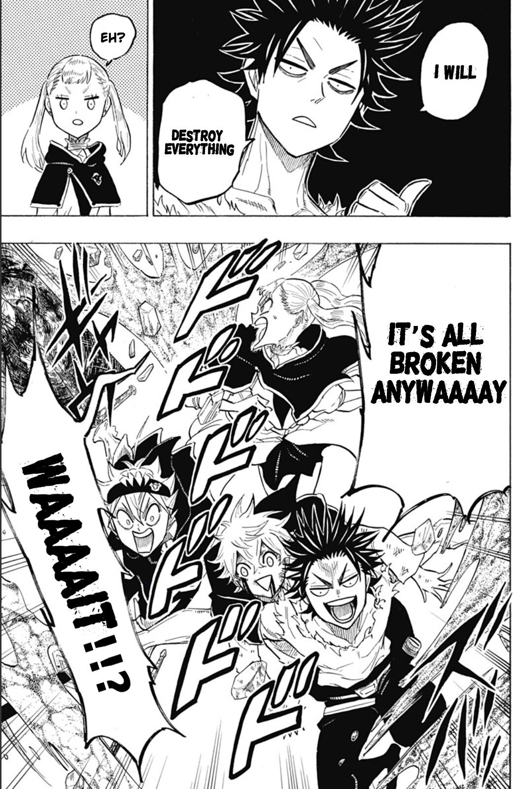 Read Black Clover Side Story- Quartet Knights Manga Online