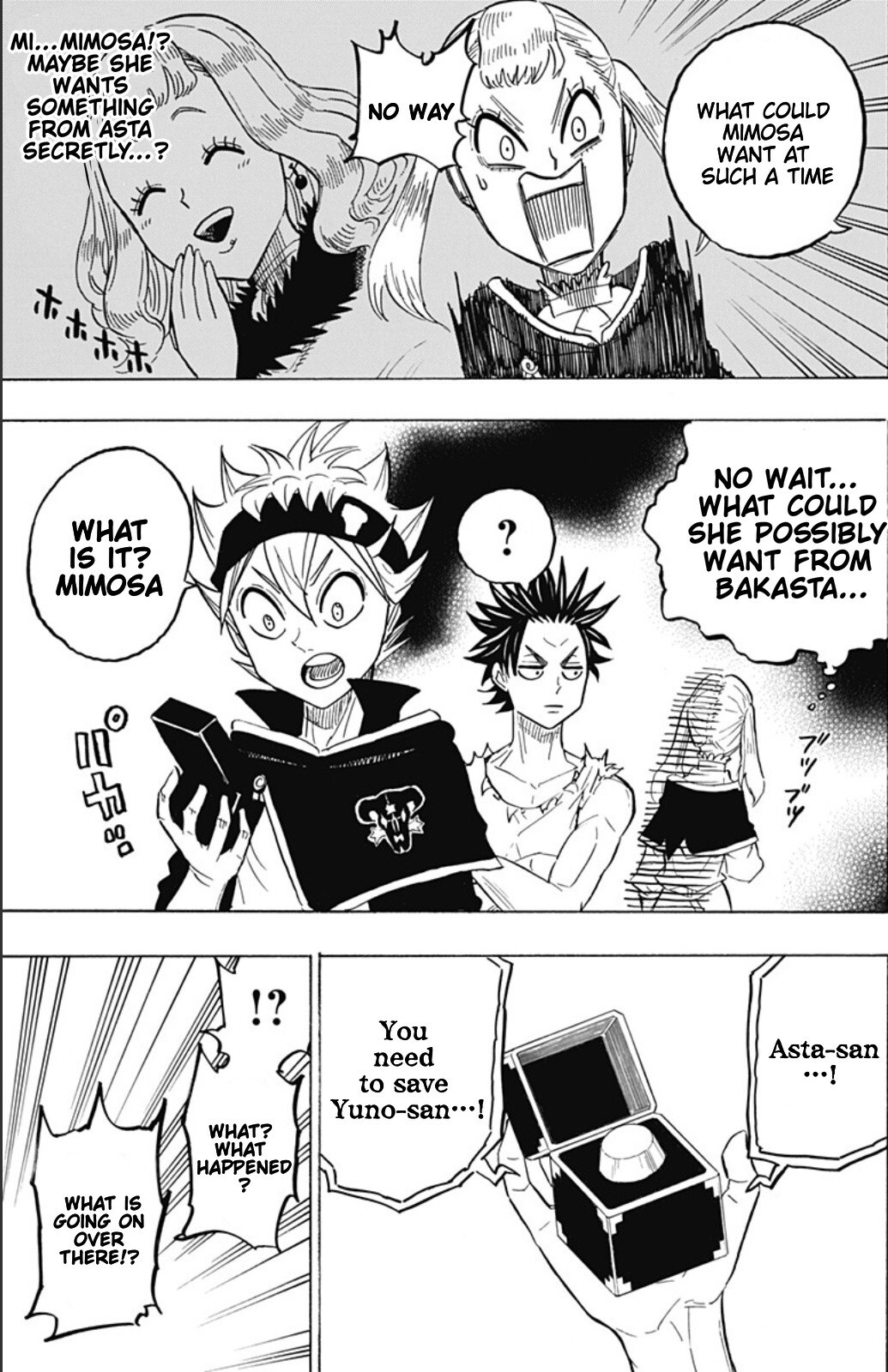 Read Black Clover Side Story- Quartet Knights Manga Online