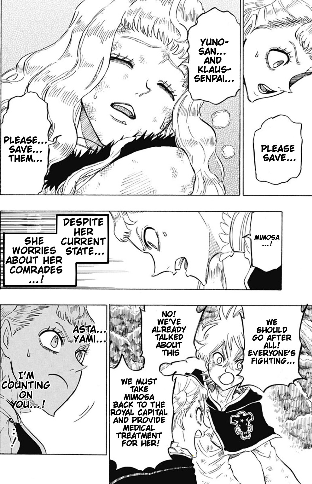 Read Black Clover Side Story- Quartet Knights Manga Online