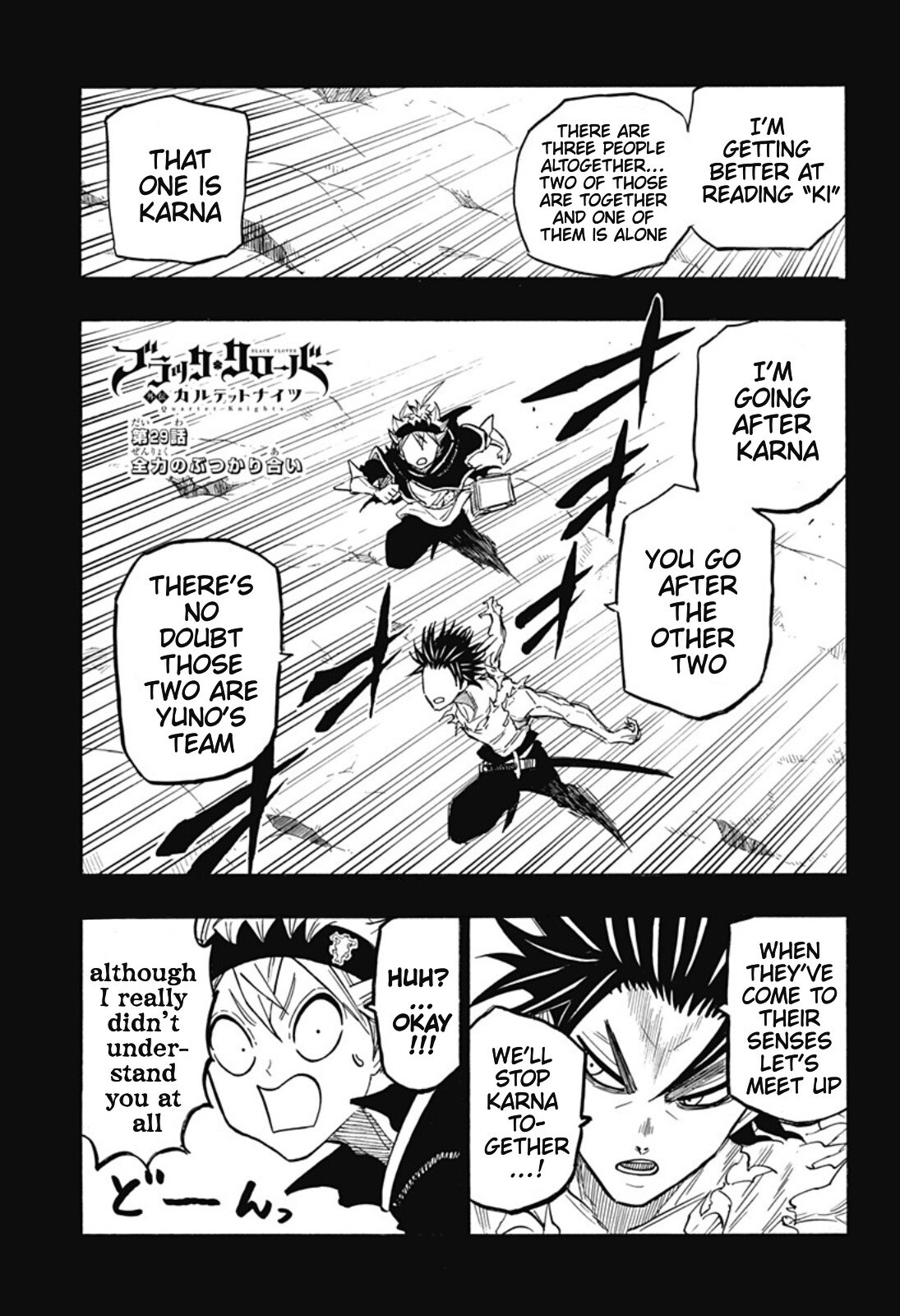 Read Black Clover Side Story- Quartet Knights Manga Online