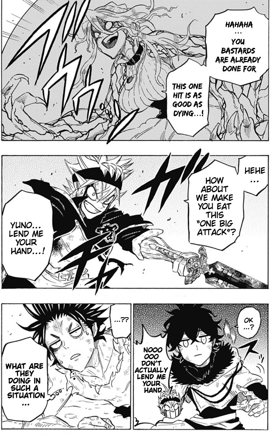 Read Black Clover Side Story- Quartet Knights Manga Online