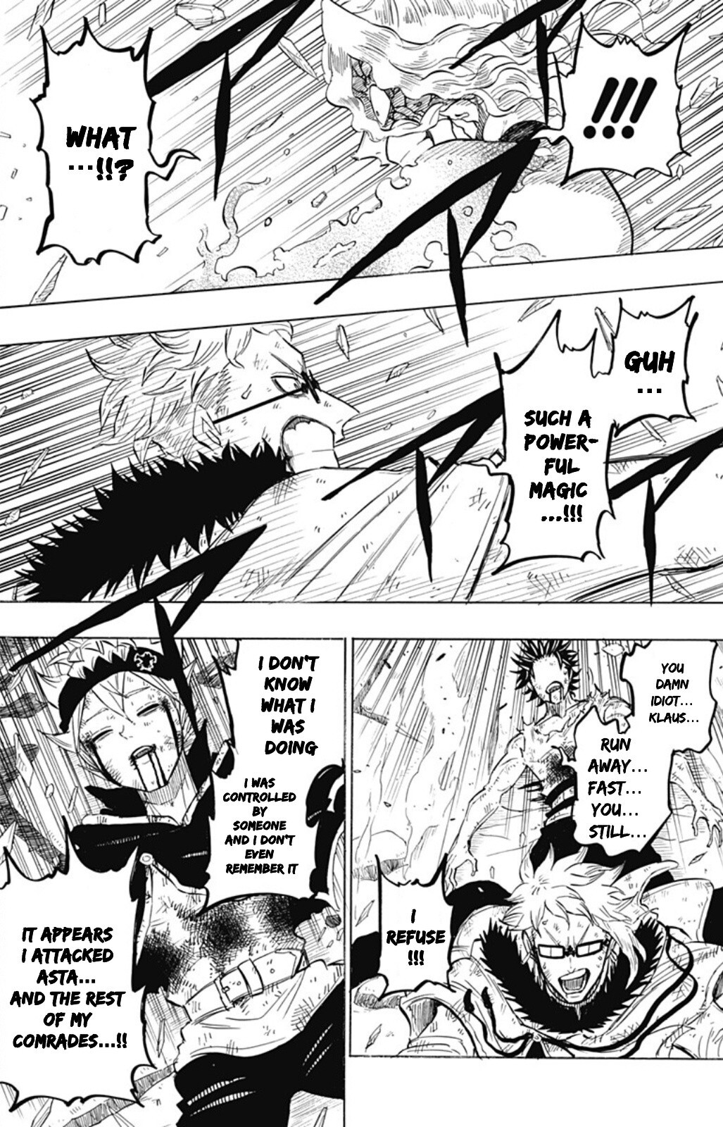 Read Black Clover Side Story- Quartet Knights Manga Online
