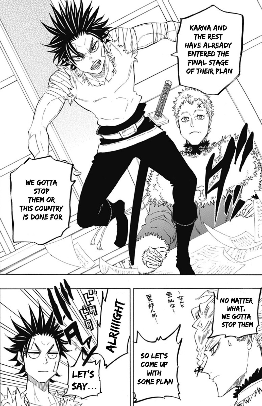 Read Black Clover Side Story- Quartet Knights Manga Online