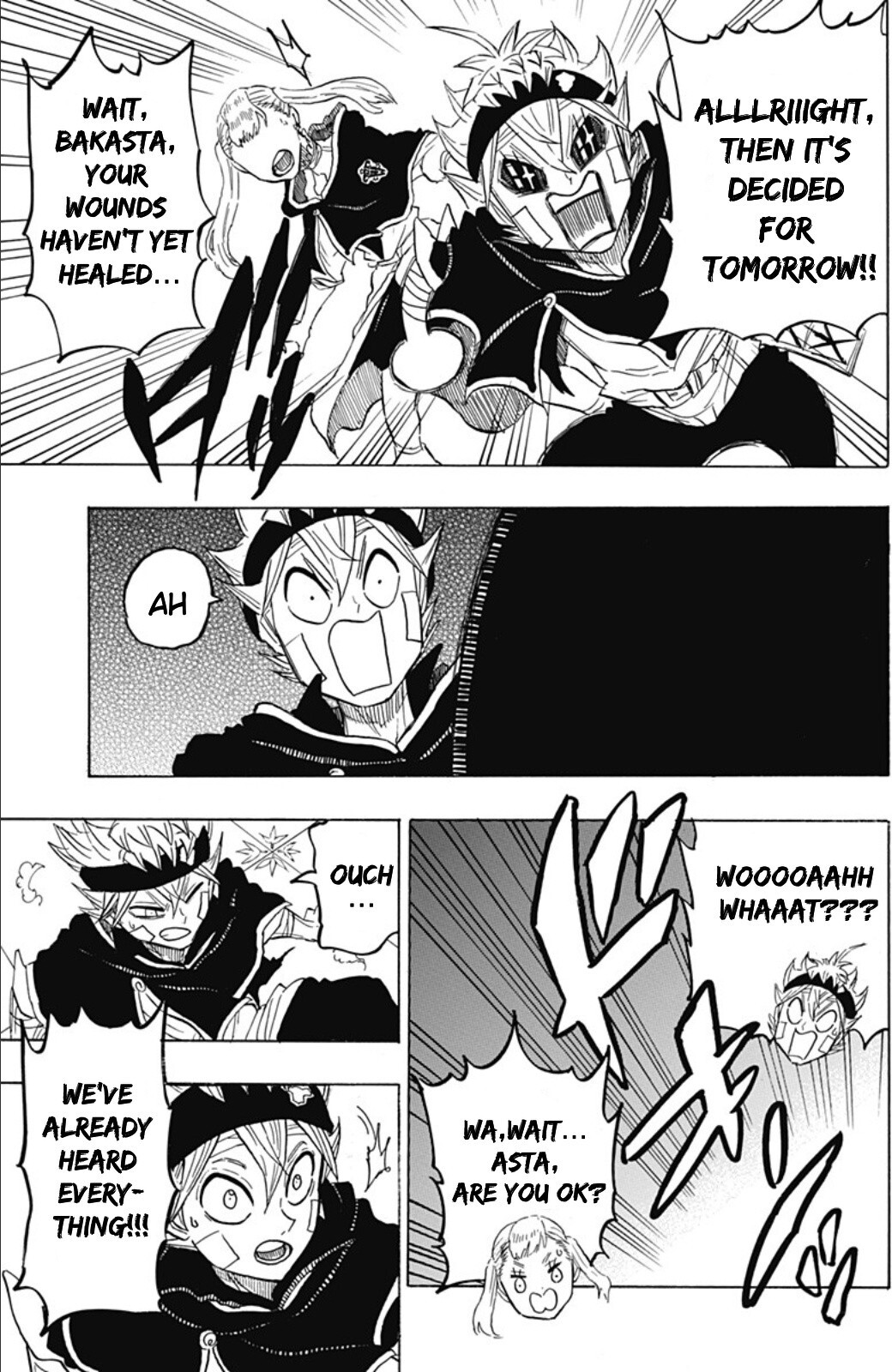 Read Black Clover Side Story- Quartet Knights Manga Online