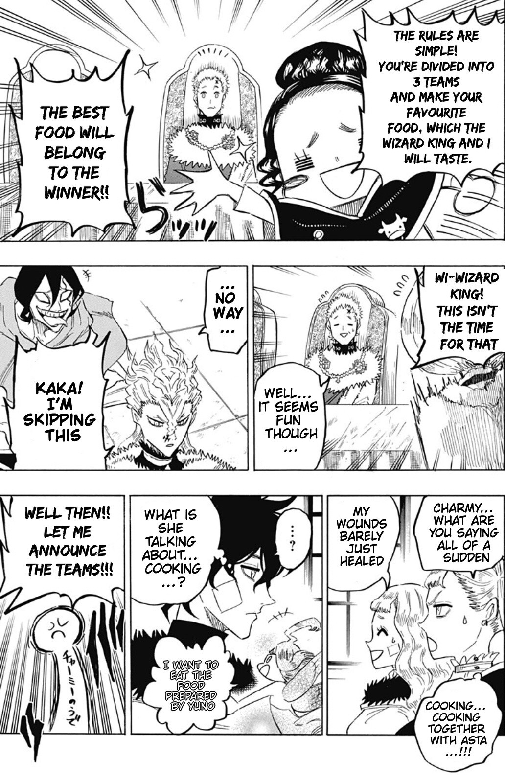 Read Black Clover Side Story- Quartet Knights Manga Online