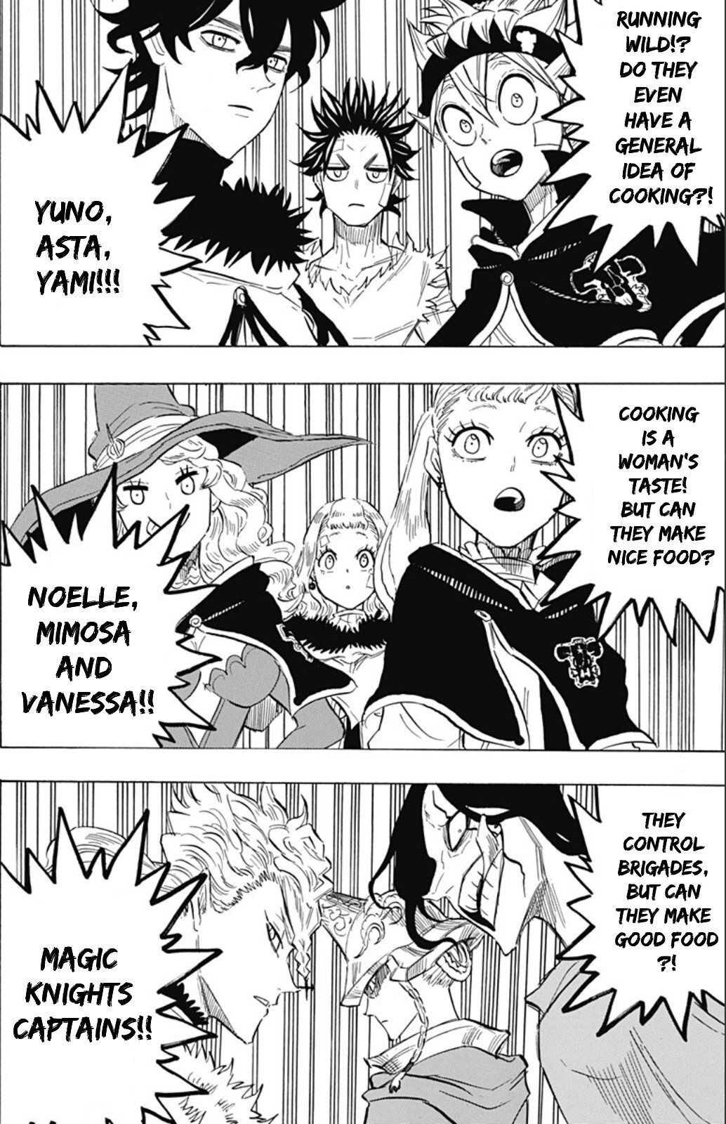 Read Black Clover Side Story- Quartet Knights Manga Online