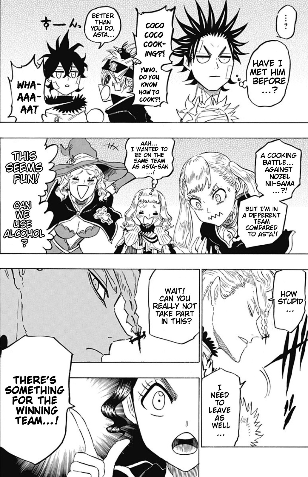 Read Black Clover Side Story- Quartet Knights Manga Online
