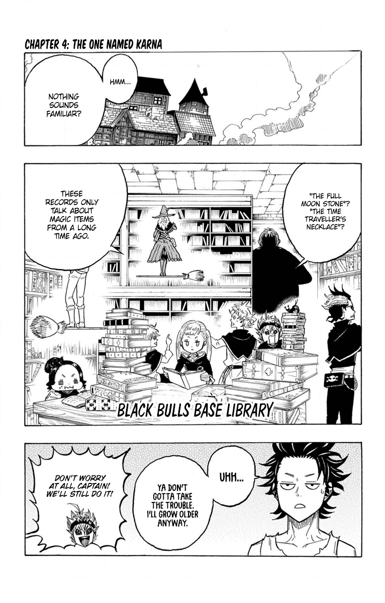 Read Black Clover Side Story- Quartet Knights Manga Online
