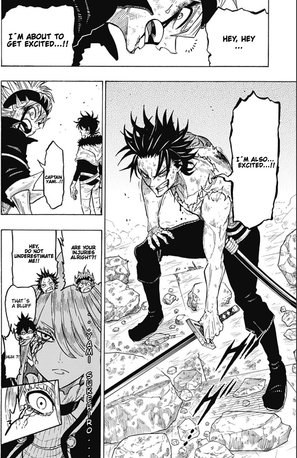 Read Black Clover Side Story- Quartet Knights Manga Online