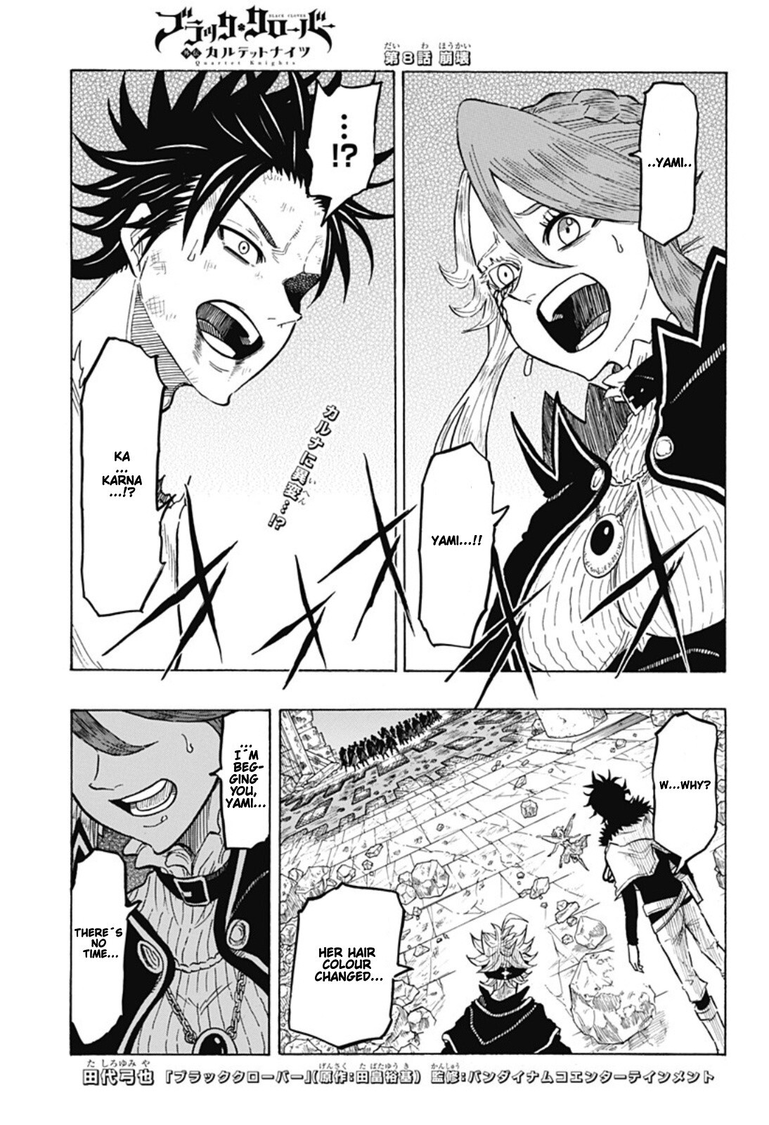 Read Black Clover Side Story- Quartet Knights Manga Online