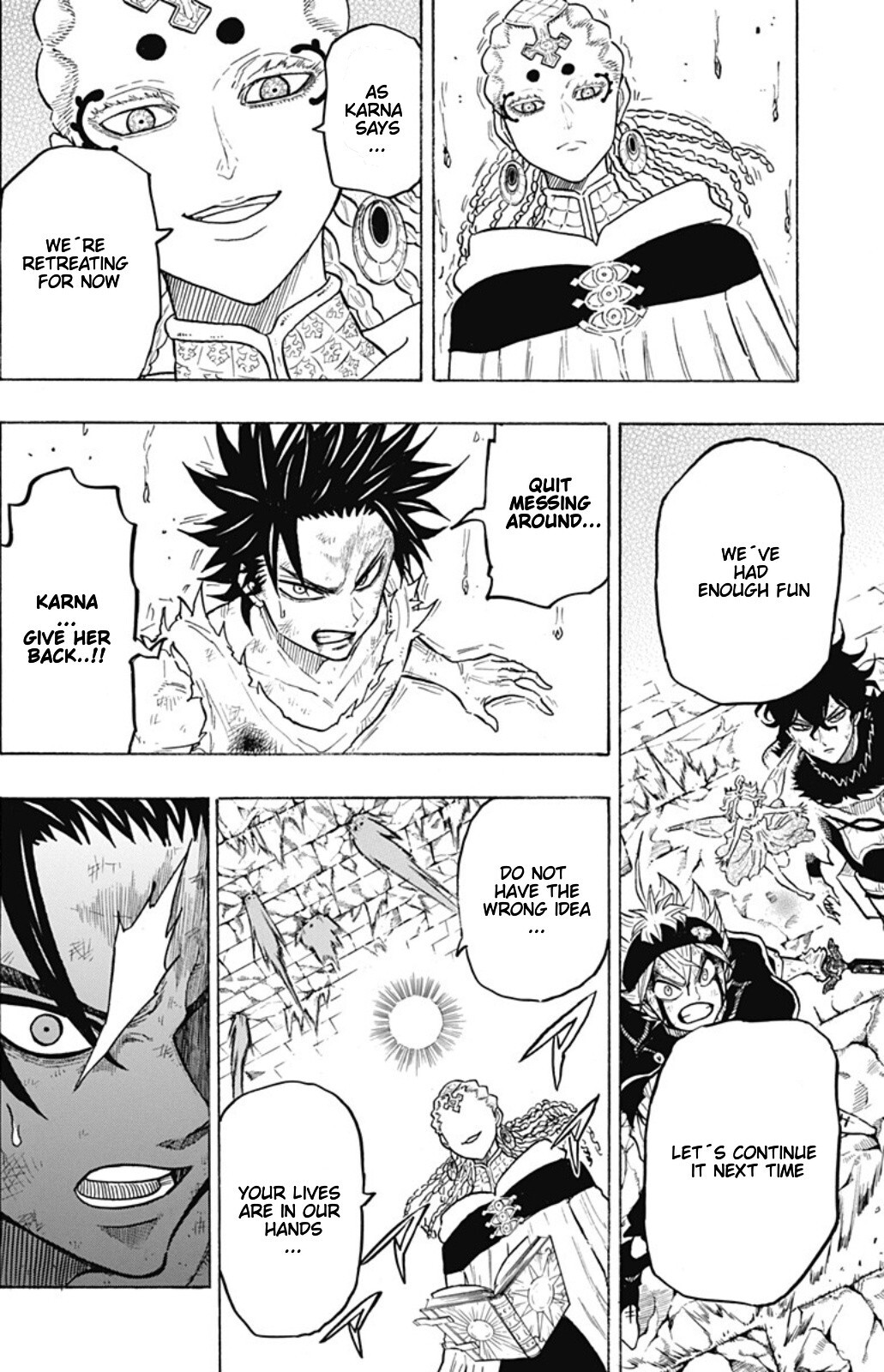 Read Black Clover Side Story- Quartet Knights Manga Online