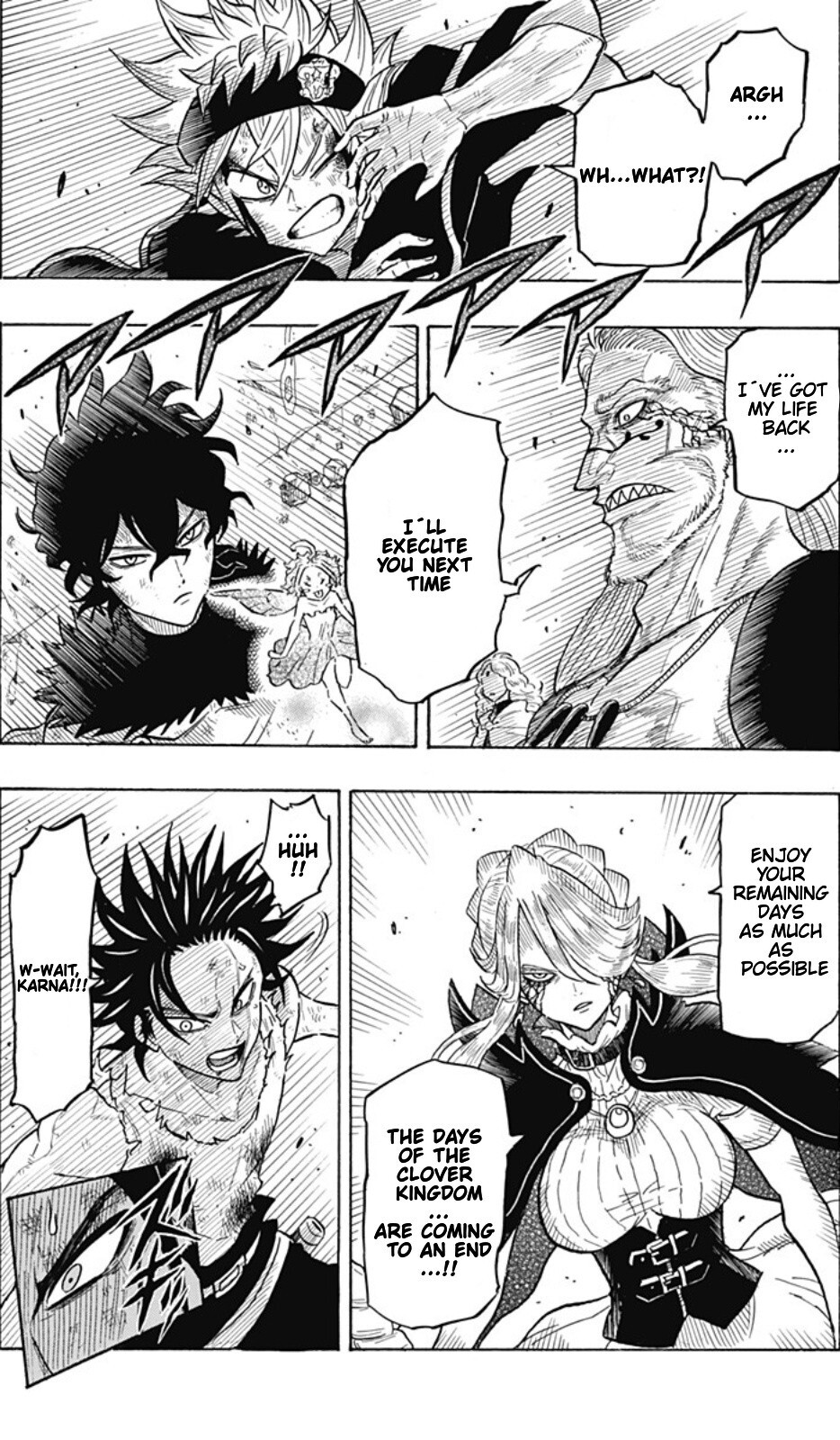 Read Black Clover Side Story- Quartet Knights Manga Online