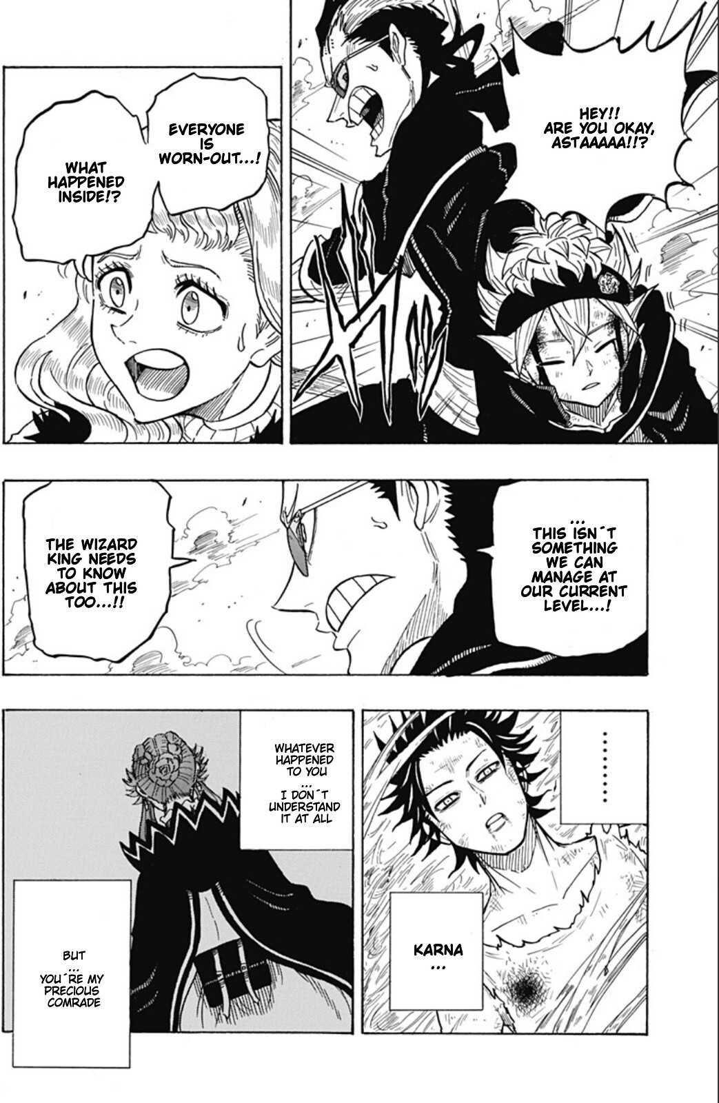 Read Black Clover Side Story- Quartet Knights Manga Online