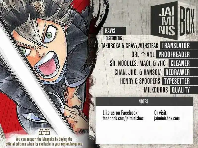 Read Black Clover Manga Online