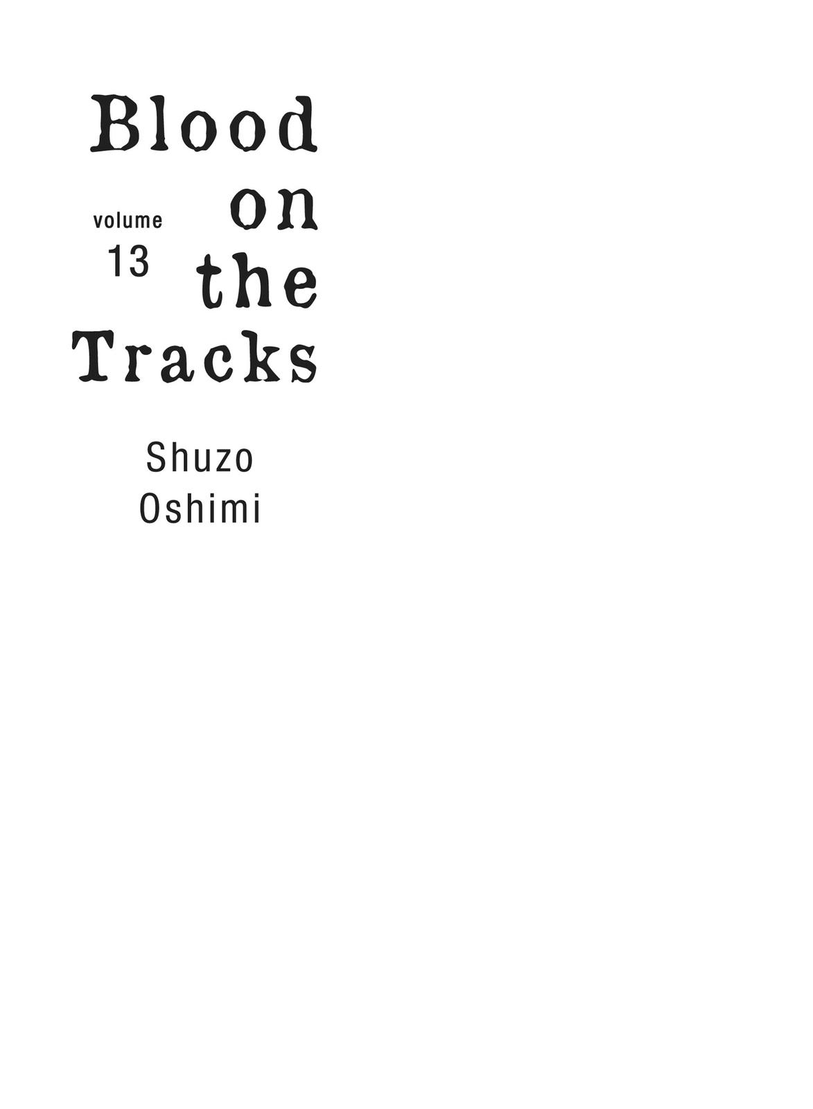 Read Blood on the Tracks Manga Online