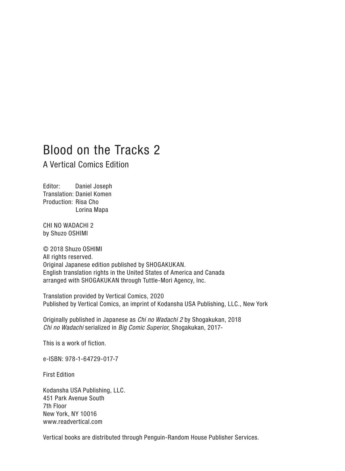 Read Blood on the Tracks Manga Online