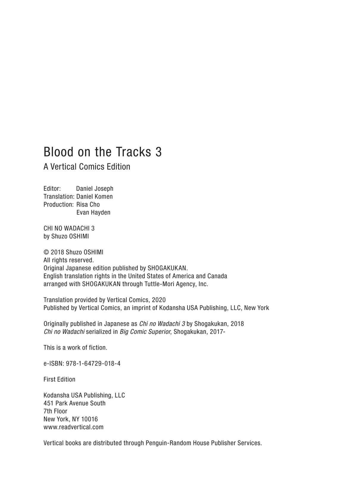 Read Blood on the Tracks Manga Online