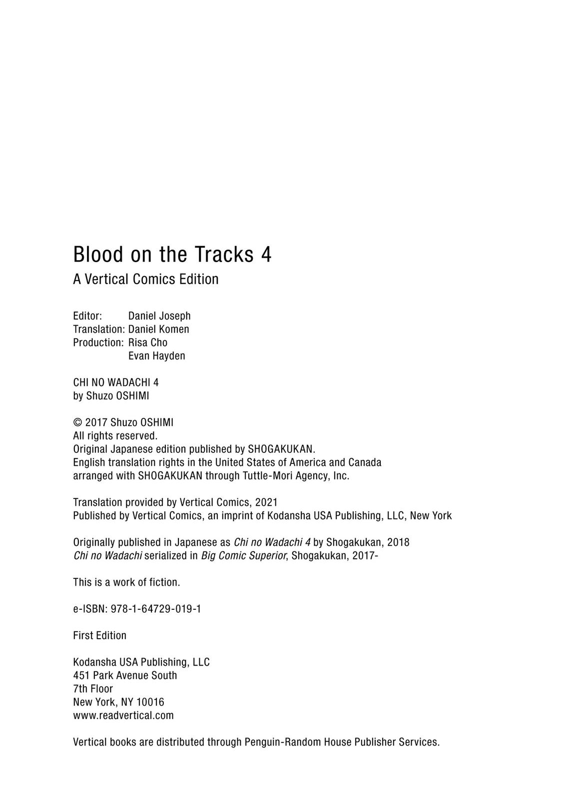 Read Blood on the Tracks Manga Online