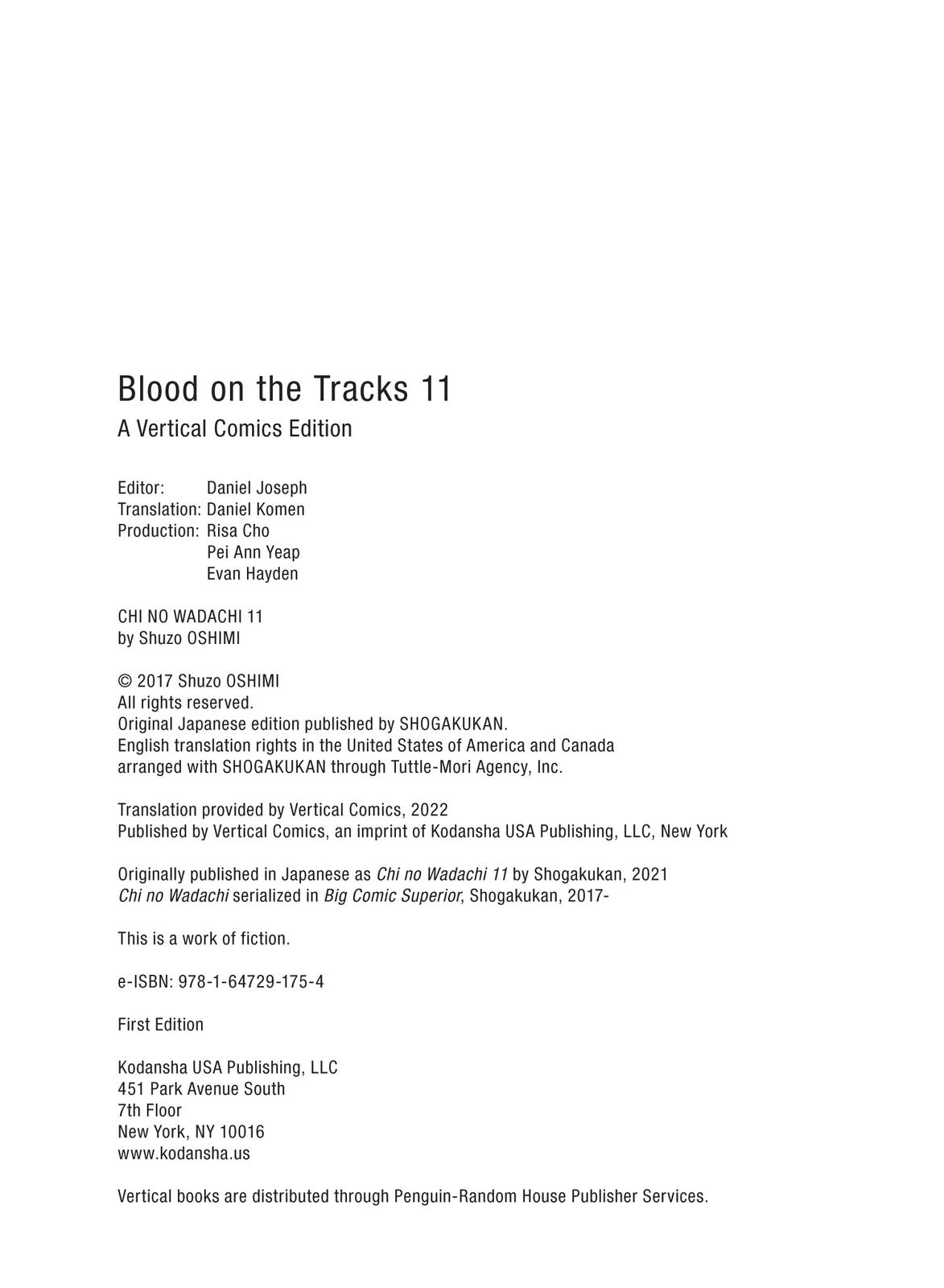 Read Blood on the Tracks Manga Online
